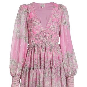 Hemant and Nandita Puff Sleeve Dress- worn once!